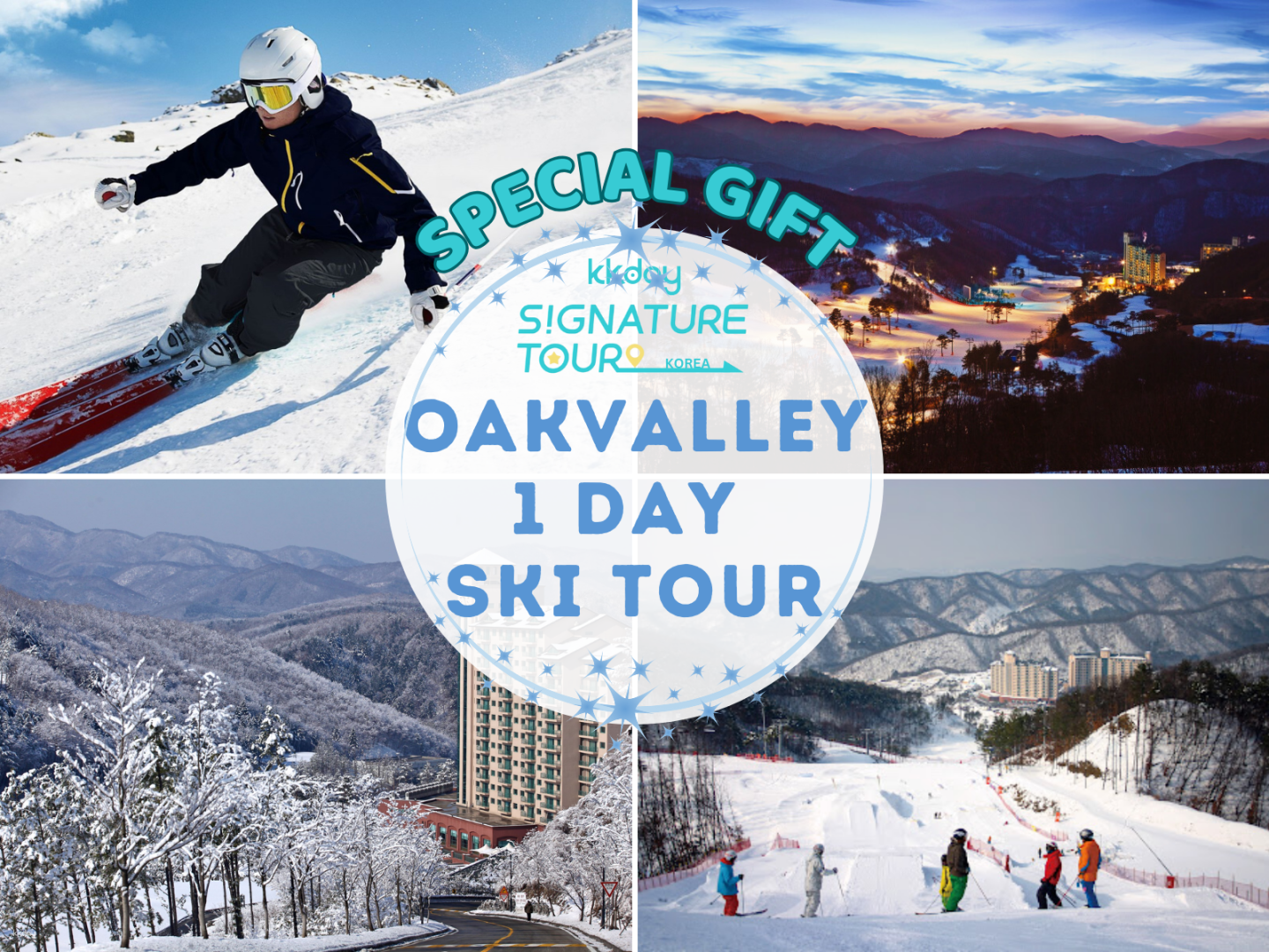 Oakvalley Ski Resort 1 Day Tour (Depart From Seoul) in Gangwon, South Korea - Photo 1 of 5